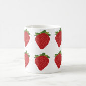 いちごベリーかわいいフルーツイチゴ コーヒーマグカップ (中央)
