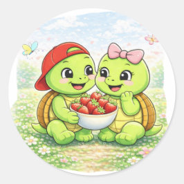 いちごボウル ラウンドシール