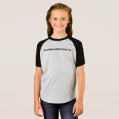 いちごポイント学校(スタイルを変えるかちりと言う音) Tシャツ (正面フル)