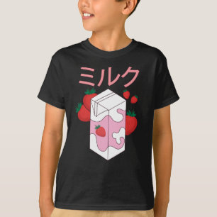 いちごミルクアニメマーチジャパンイチゴ Tシャツ