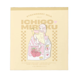 🍓✨いちごミルク ✨🍓 ノートパッド
