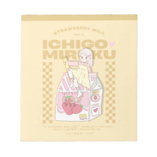 🍓✨いちごミルク ✨🍓 ノートパッド