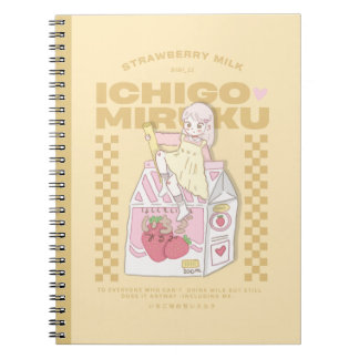 🍓✨いちごミルク ✨🍓 ノートブック