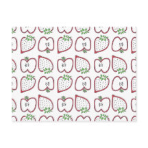 いちごリンゴ葉書