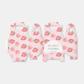 いちご一誕生日パーティー フェイバーボックス (折り畳みなし)