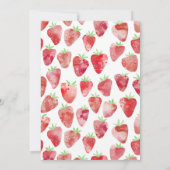 いちご一誕生日パーティー 招待状 (裏面)