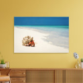 いちご仙人カニ | Coenobita Perlatus キャンバスプリント (インサイチュ (リビング))