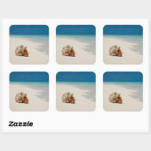 いちご仙人カニ | Coenobita Perlatus スクエアシール (シート)