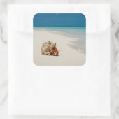 いちご仙人カニ | Coenobita Perlatus スクエアシール (バッグ)