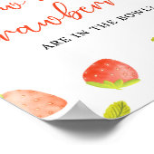 いちご何回いちごベリーシャワーゲーム ポスター (角)