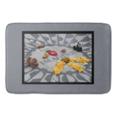 いちご分野のセントラル・パークNYCの写真を想像して下さい バスマット (正面)