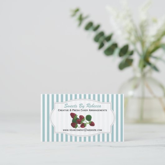 いちご名刺 名刺 (スタンド正面)