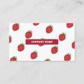 いちご名刺 名刺 (裏面)