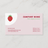 いちご名刺 名刺 (正面)