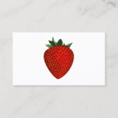 いちご名刺 名刺 (正面)