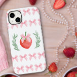 いちご名門私立校風のピンクギンガムボーズローレルリース Case-Mate iPhone 14 PLUSケース<br><div class="desc">ピンクと白の名門私立校風のコケットの美学とiphoneケース。デザインはピンクのジンガム弓とイチゴのロゴに合わせてロゴスタイルのローレルリースとピンクの弓のパターンで囲まれた縁どイチゴを特徴としている。iPhone 14 Plus用に設計されているが、他の多くのモデルに適合する。モデもしルチェックを選択し違うて、プレビューで未素晴らしだにデザインが表示され、必要に応じもしてテキスクリックトを調整する(「デザインツールを使用して編集」)。</div>