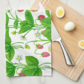 いちご園 キッチンタオル (四つ折り)