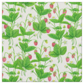 いちご園 ファブリック (クローズアップ)