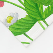 いちご園 フリースブランケット (角)