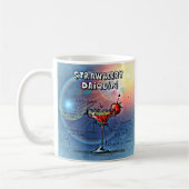 いちご大切り(12#10ドリンクレシピセット) コーヒーマグカップ (左)