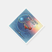 いちご大切り(12#10ドリンクレシピセット) スタンダードカクテルナプキン (角)