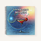 いちご大切り(12#10ドリンクレシピセット) ノートブック (正面)