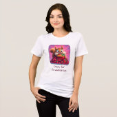 いちご大好きリス トライブレンドTシャツ (正面全面)