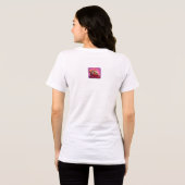 いちご大好きリス トライブレンドTシャツ (裏面全面)