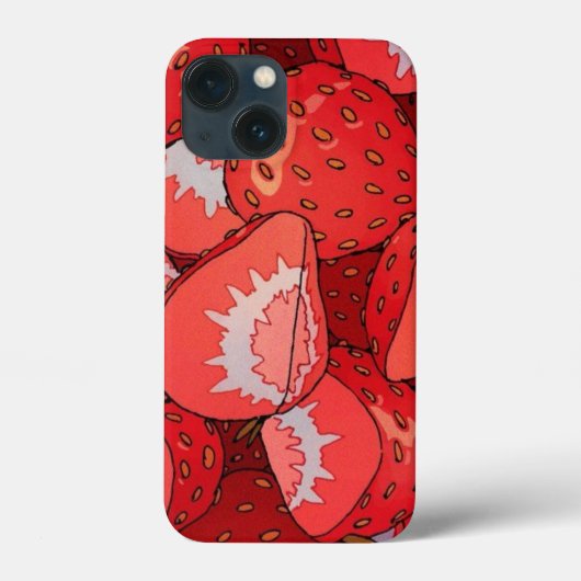 いちご好きな人へのギフト Case-Mate iPhoneケース (裏面)