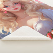 いちご姫様 シェルパブランケット (3/4)