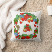 いちご忘れと私の鼻～枕/クッション クッション (ブランケット)