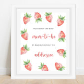 いちご救済の忙しお母さん ポスター