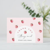 いちご有難うございます カード (スタンド正面)