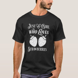 いちご果菜園の植物イチゴの種子 Tシャツ