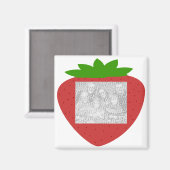 いちご枠テンプレート磁石 マグネット (正面/裏面)