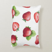 いちご柄 アクセントクッション (裏面(縦))