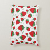 いちご柄 アクセントクッション (裏面(縦))