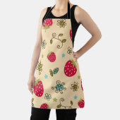 いちご柄 エプロン (インサイチュ)