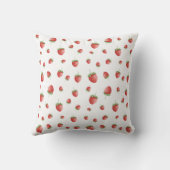 いちご柄 クッション (裏面)