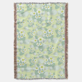 いちご柄 スローブランケット (正面縦)