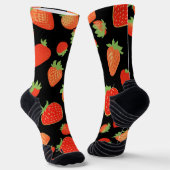 いちご柄 ソックス (傾斜あり)