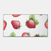 いちご柄 デスクマット (正面)