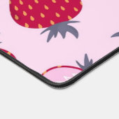 いちご柄 デスクマット (コーナー)