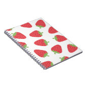 いちご柄 ノートブック (右側)