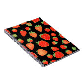 いちご柄 ノートブック (右側)