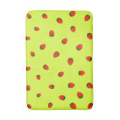 いちご柄 バスマット (正面縦)