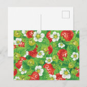 いちご柄 ポストカード (正面/裏面)