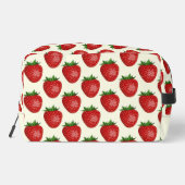 いちご柄、赤いちご、果物、葉 ドップキット (裏面)