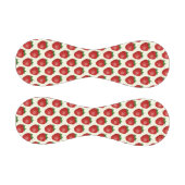 いちご柄、赤いちご、果物、葉 野球ボール (パネル)