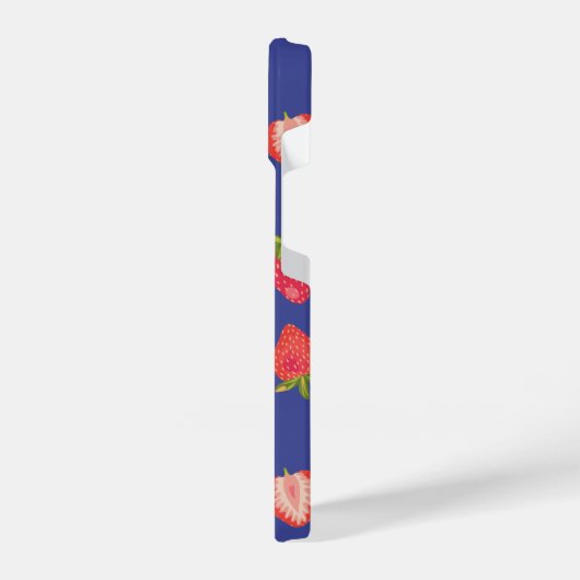 いちご柄 iPhoneケース (左側面)